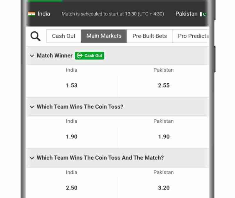indian cricket betting sites